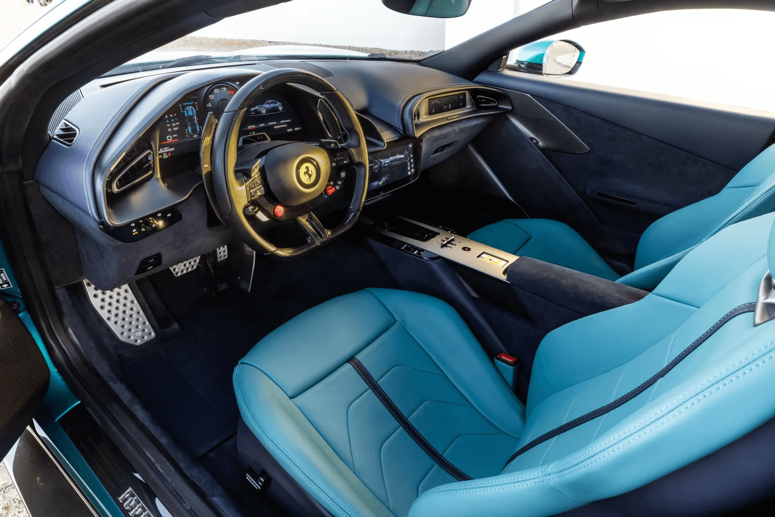 Interior del Ferrari Amalfi