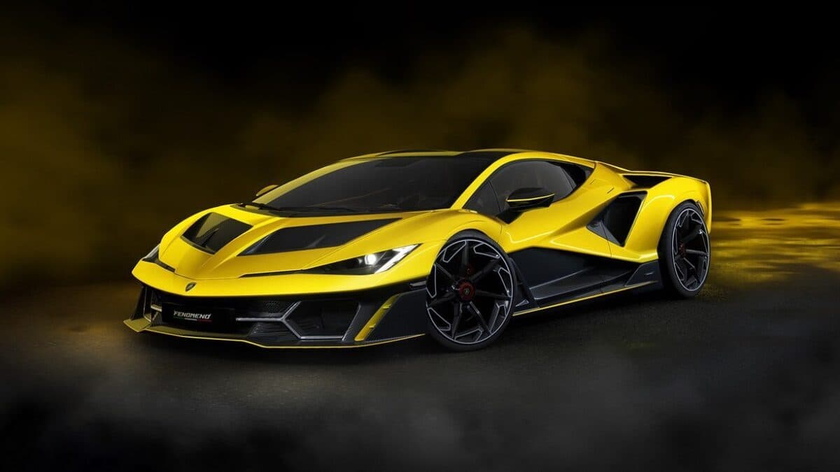 Presentación del Lamborghini Fenomeno Roadster en Imola